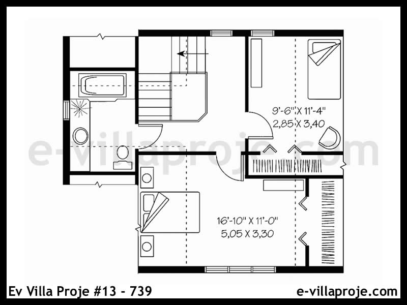 Leichtstahl-Villenprojekt #13 - 739 Galeri Görseli 3