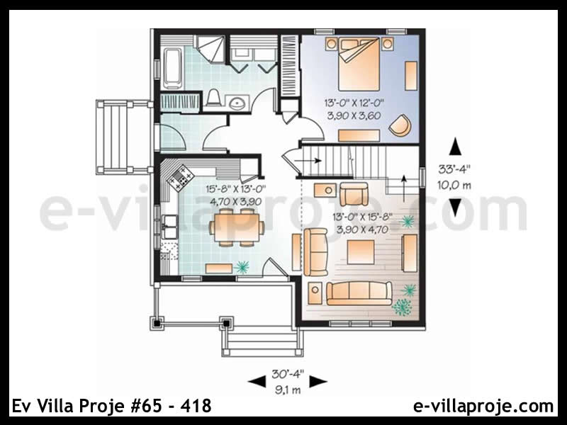 Leichtstahl-Villenprojekt #65 - 418 Galeri Görseli 2