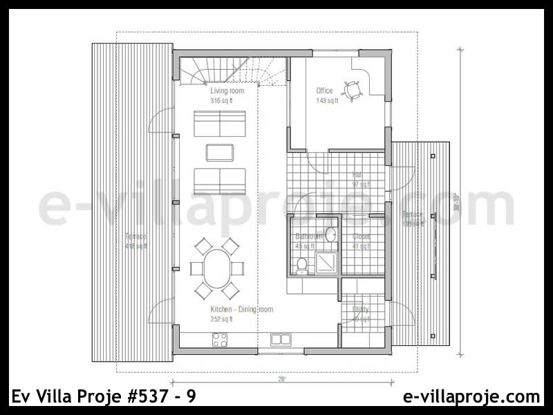 Leichtstahl-Villenprojekt #537 - 9 Galeri Görseli 2