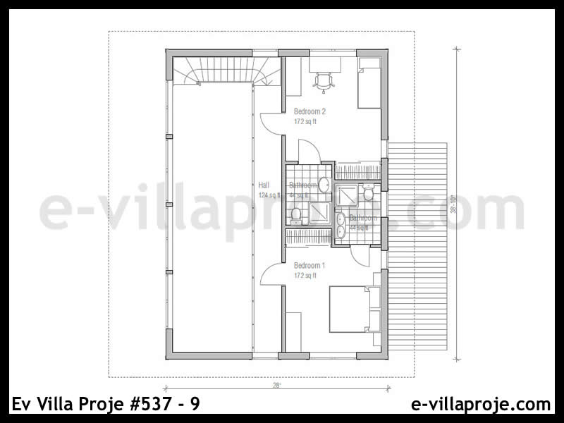Leichtstahl-Villenprojekt #537 - 9 Galeri Görseli 3