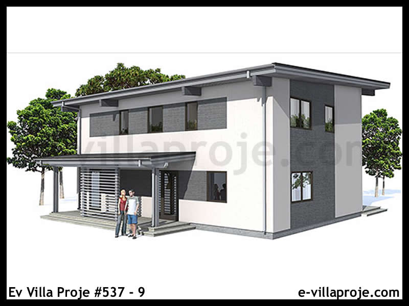 Leichtstahl-Villenprojekt #537 - 9 Galeri Görseli 5