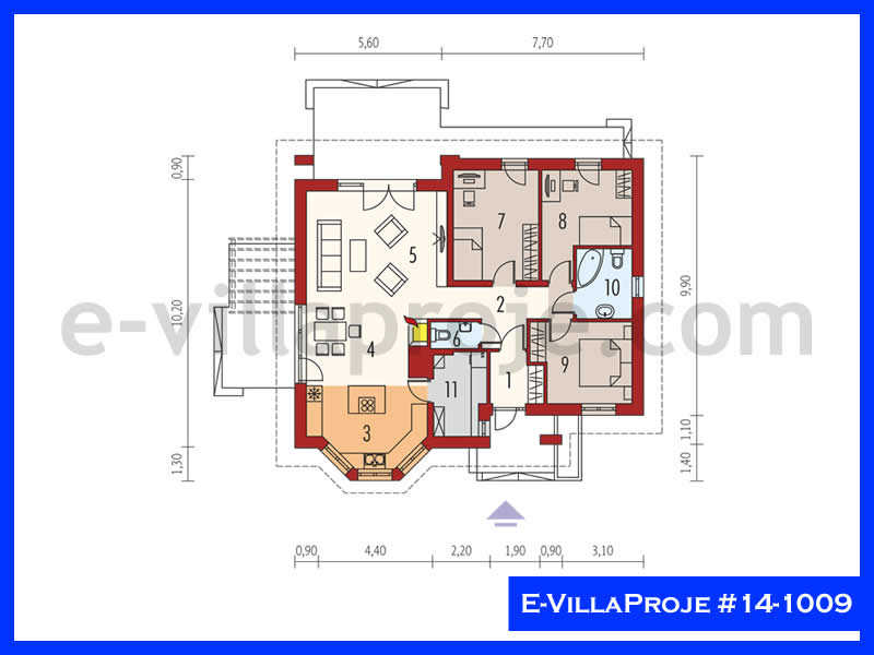 Leichtstahl-Villenprojekt #14 - 1009 Galeri Görseli 2