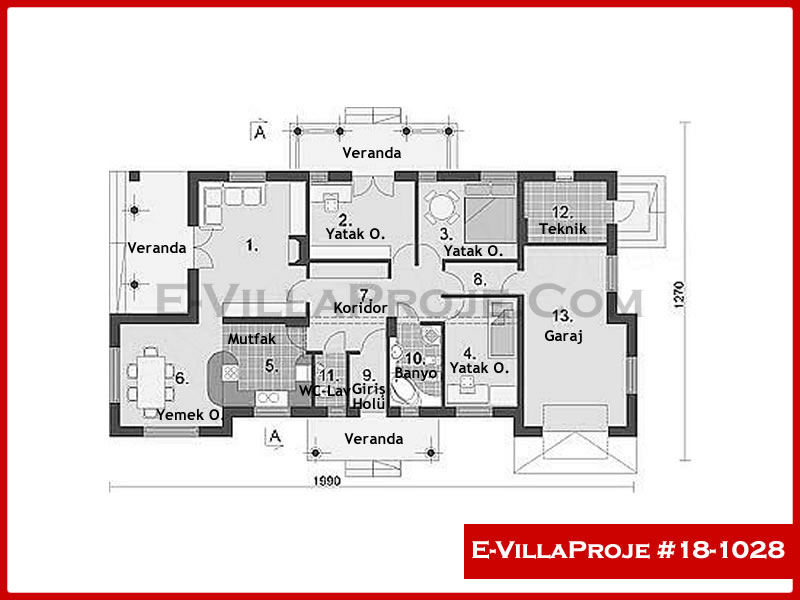 Leichtstahl-Villenprojekt #18 - 1028 Galeri Görseli 2