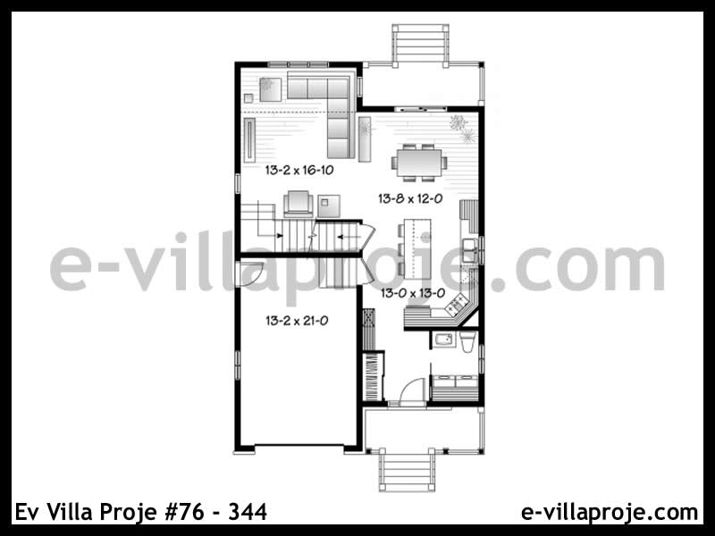 Leichtstahl-Villenprojekt #76 - 344 Galeri Görseli 2