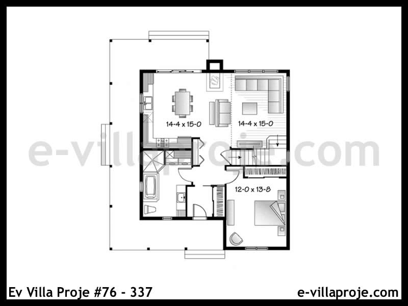 Leichtstahl-Villenprojekt #76 - 337 Galeri Görseli 2