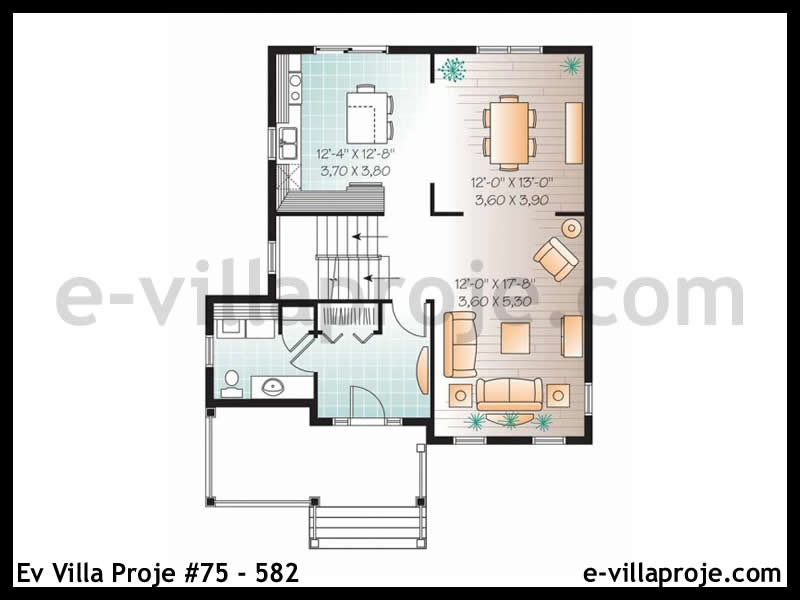 Leichtstahl-Villenprojekt #75 - 582 Galeri Görseli 2