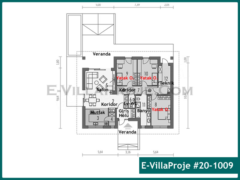 Leichtstahl-Villenprojekt #20 - 1009 Galeri Görseli 2