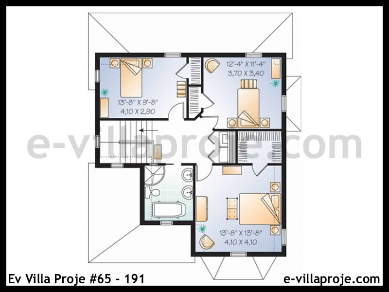 Leichtstahl-Villenprojekt #65 - 191 Galeri Görseli 3