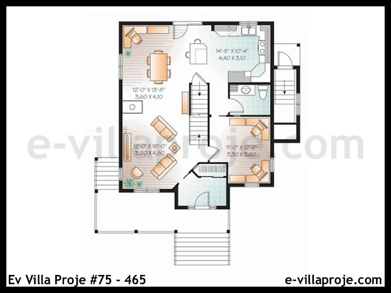Leichtstahl-Villenprojekt #75 - 465 Galeri Görseli 2