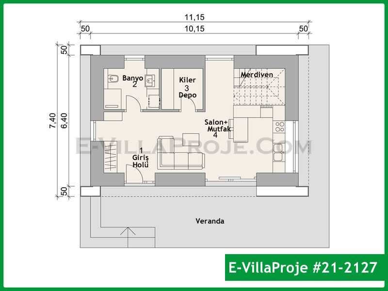 Leichtstahl-Villenprojekt #21 - 2127 Galeri Görseli 2