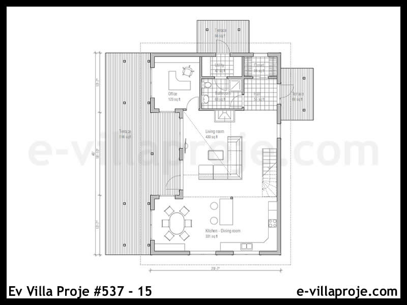 Leichtstahl-Villenprojekt #537 - 15 Galeri Görseli 2