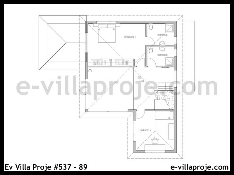 Leichtstahl-Villenprojekt #537 - 89 Galeri Görseli 3