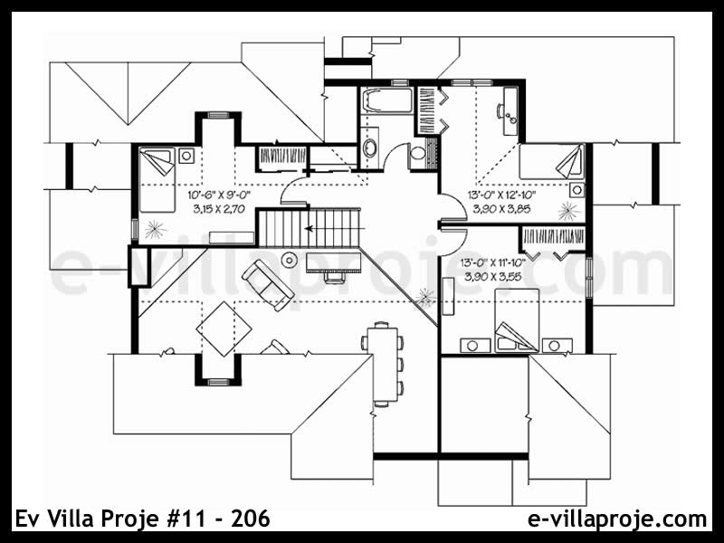 Leichtstahl-Villenprojekt #11 - 206 Galeri Görseli 3