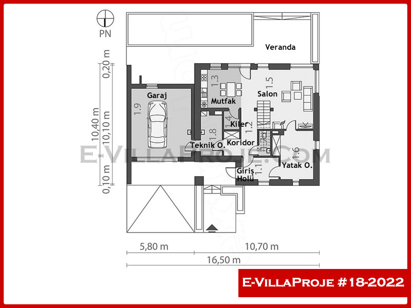 Leichtstahl-Villenprojekt #18 - 2022 Galeri Görseli 2