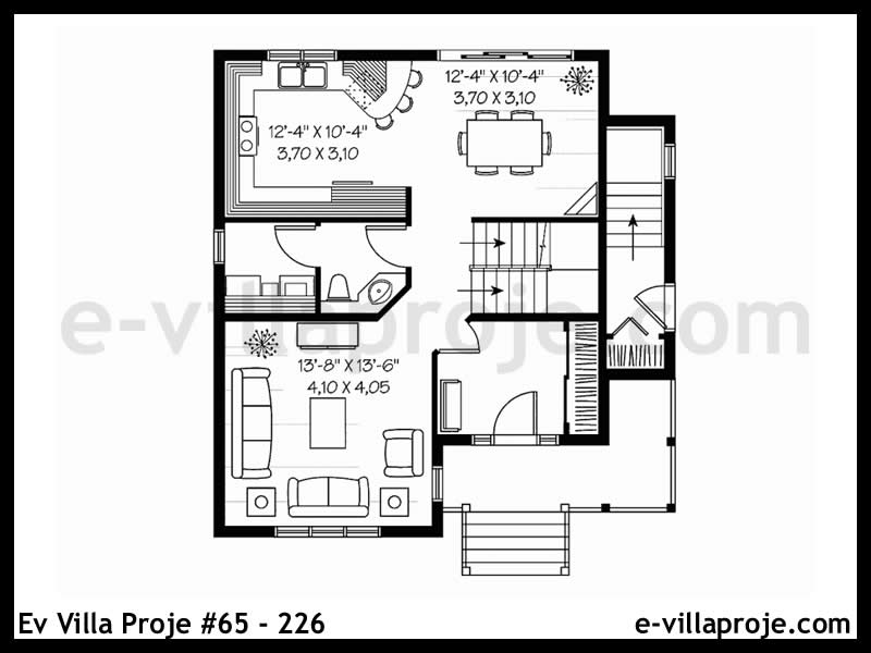 Leichtstahl-Villenprojekt #65 - 226 Galeri Görseli 2