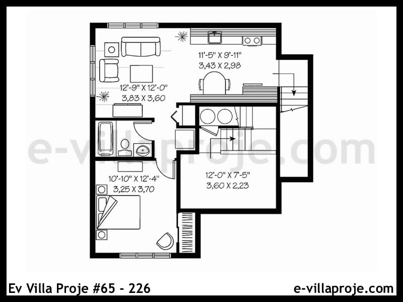 Leichtstahl-Villenprojekt #65 - 226 Galeri Görseli 4