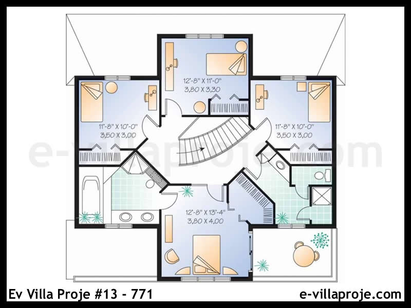 Leichtstahl-Villenprojekt #13 - 771 Galeri Görseli 3