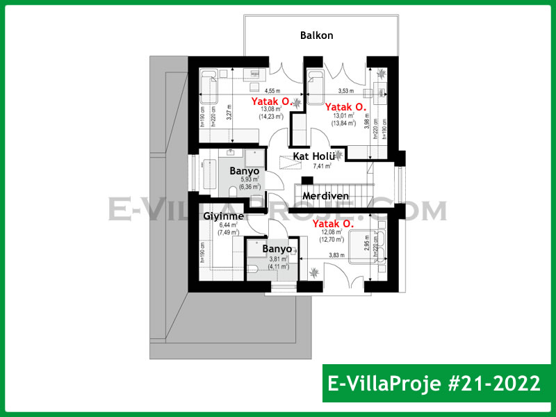 Leichtstahl-Villenprojekt #21 - 2022 Galeri Görseli 3