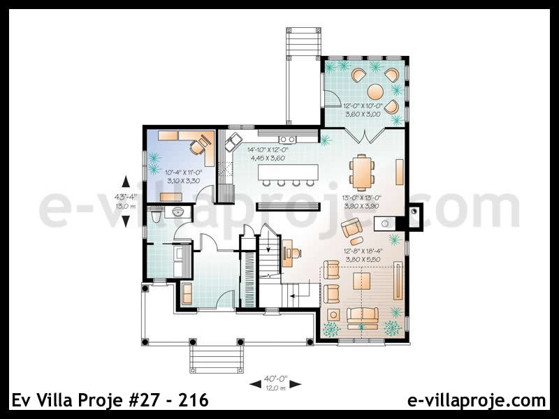 Leichtstahl-Villenprojekt #27 - 216 Galeri Görseli 2