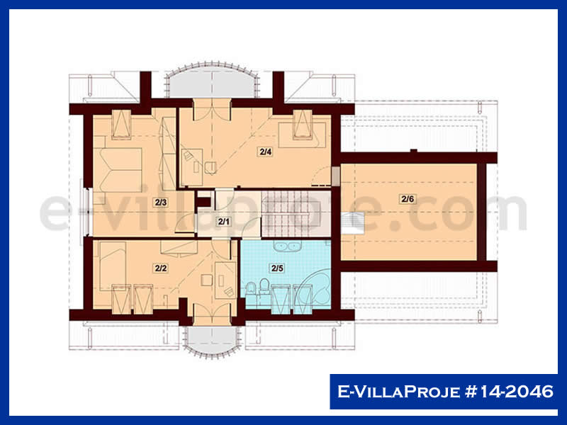 Leichtstahl-Villenprojekt #14 - 2046 Galeri Görseli 3