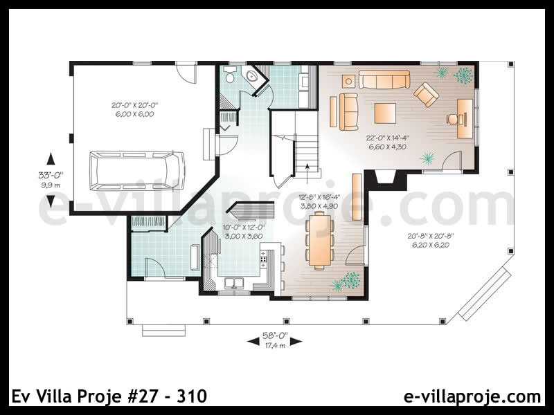 Leichtstahl-Villenprojekt #27 - 310 Galeri Görseli 2