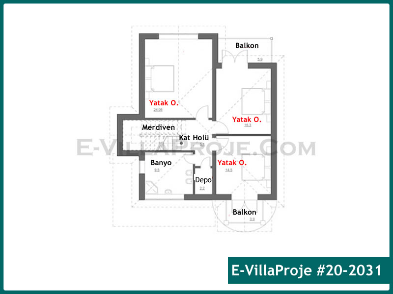 Leichtstahl-Villenprojekt #20 - 2031 Galeri Görseli 3