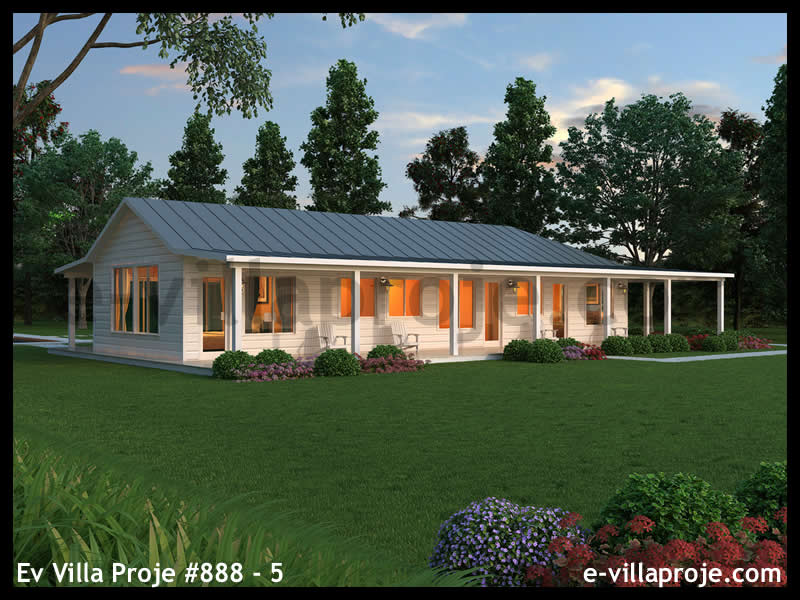 Leichtstahl-Villenprojekt #888 - 5 Galeri Görseli 5