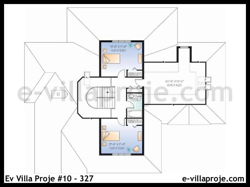 Leichtstahl-Villenprojekt #10 - 327 Galeri Görseli 3