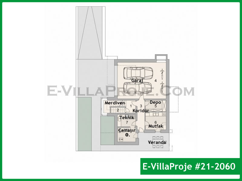 Leichtstahl-Villenprojekt #21 - 2060 Galeri Görseli 4
