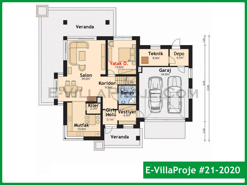Leichtstahl-Villenprojekt #21 - 2020 Galeri Görseli 2