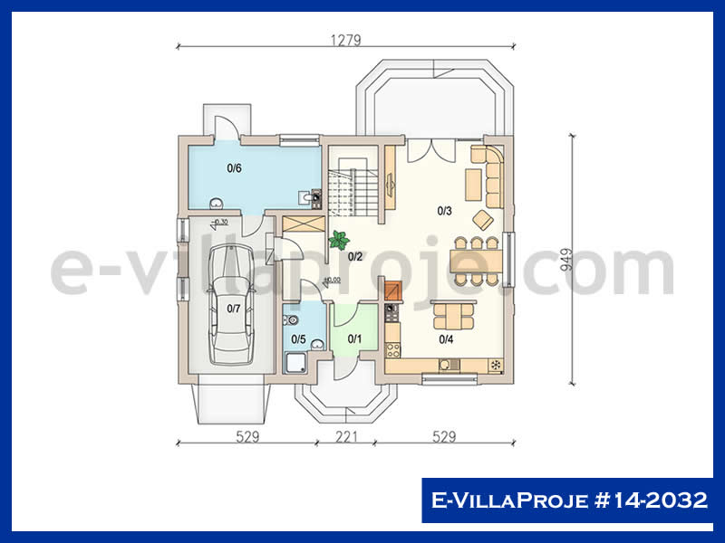 Leichtstahl-Villenprojekt #14 - 2032 Galeri Görseli 2