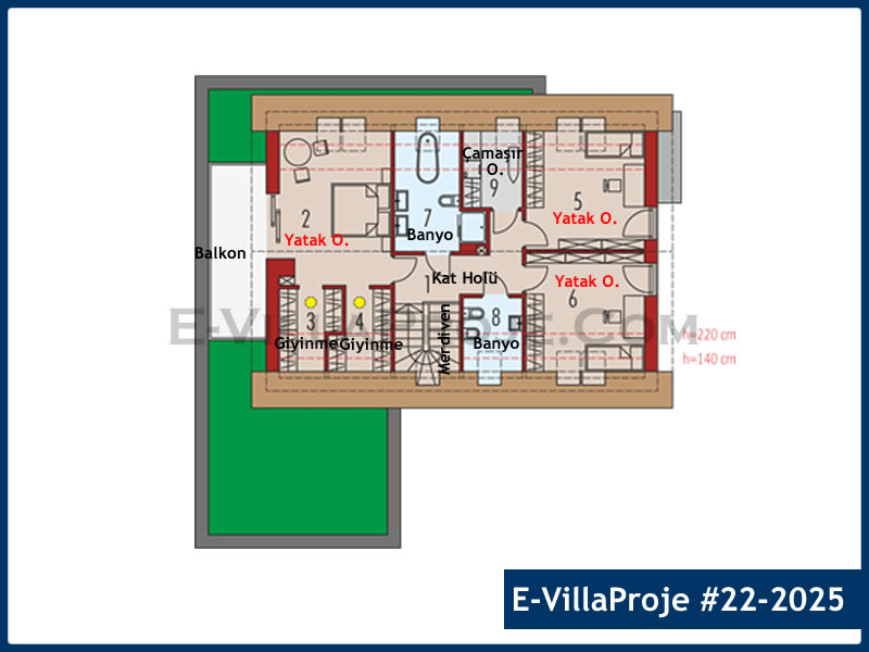 Leichtstahl-Villenprojekt #22 - 2025 Galeri Görseli 3