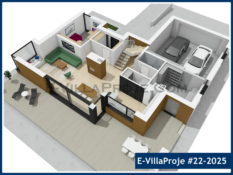 Leichtstahl-Villenprojekt #22 - 2025 Galeri Görseli 7