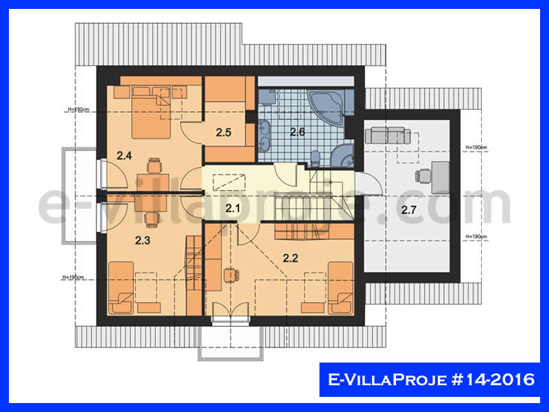 Leichtstahl-Villenprojekt #14 - 2016 Galeri Görseli 3