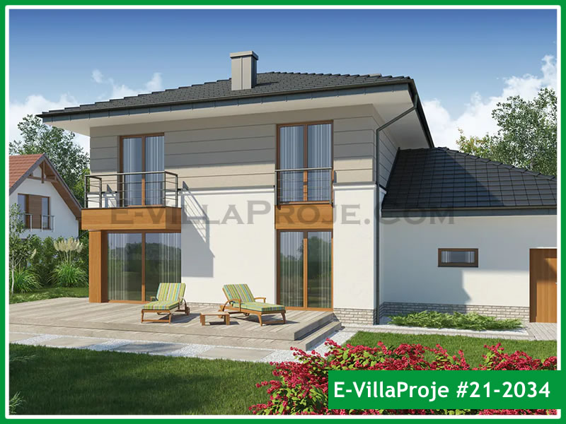 Leichtstahl-Villenprojekt #21 - 2034 Galeri Görseli 5