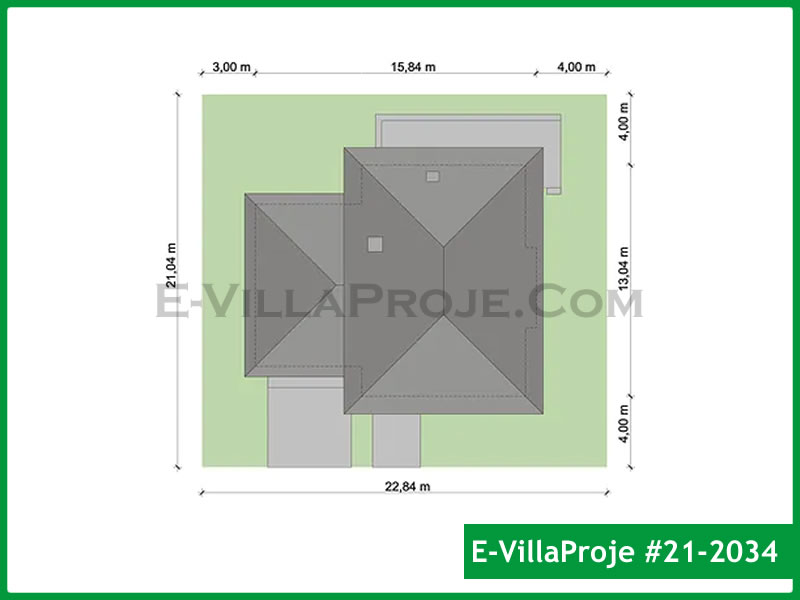 Leichtstahl-Villenprojekt #21 - 2034 Galeri Görseli 7