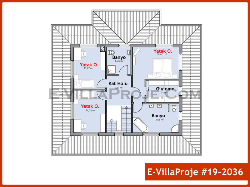 Leichtstahl-Villenprojekt #19 - 2036 Galeri Görseli 3
