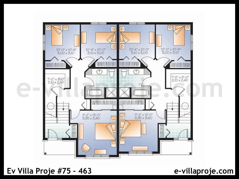 Leichtstahl-Villenprojekt #75 - 463 Galeri Görseli 3