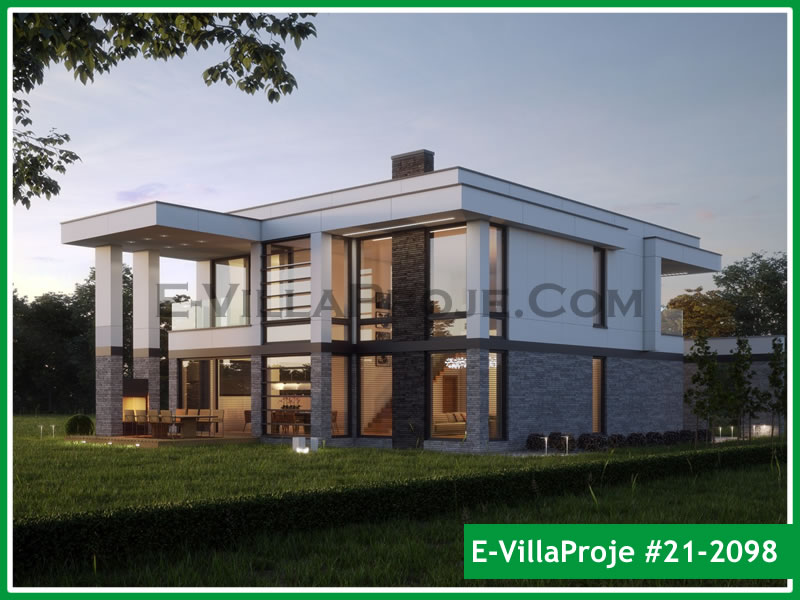 Leichtstahl-Villenprojekt #21 - 2098 Galeri Görseli 7