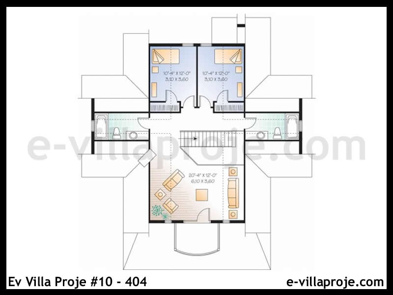 Leichtstahl-Villenprojekt #10 - 404 Galeri Görseli 3