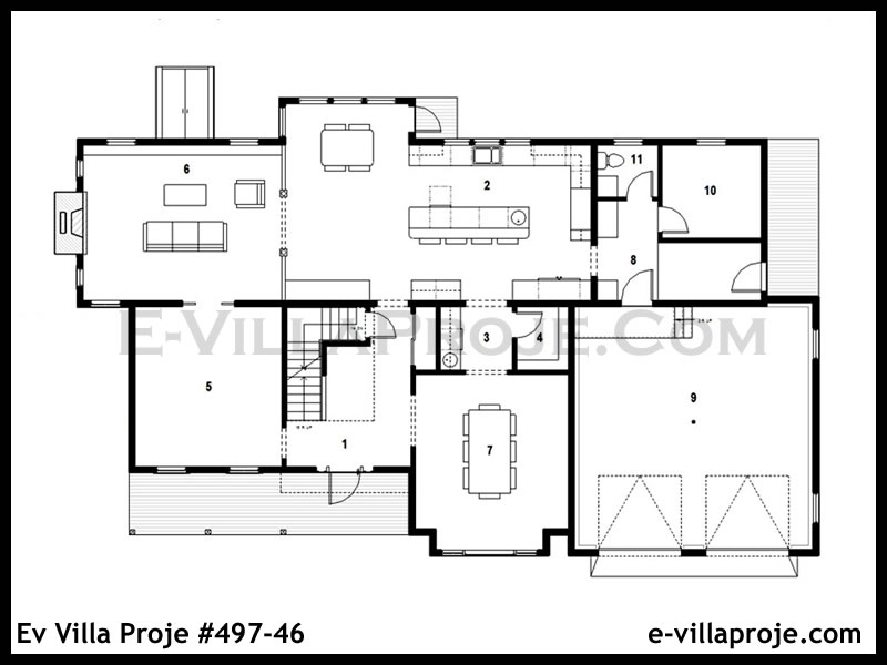 Leichtstahl-Villenprojekt #497 - 46 Galeri Görseli 2