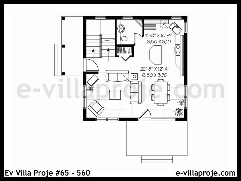 Leichtstahl-Villenprojekt #65 - 560 Galeri Görseli 2