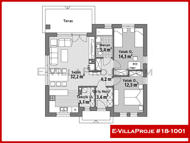 Leichtstahl-Villenprojekt #18 - 1001 Galeri Görseli 2